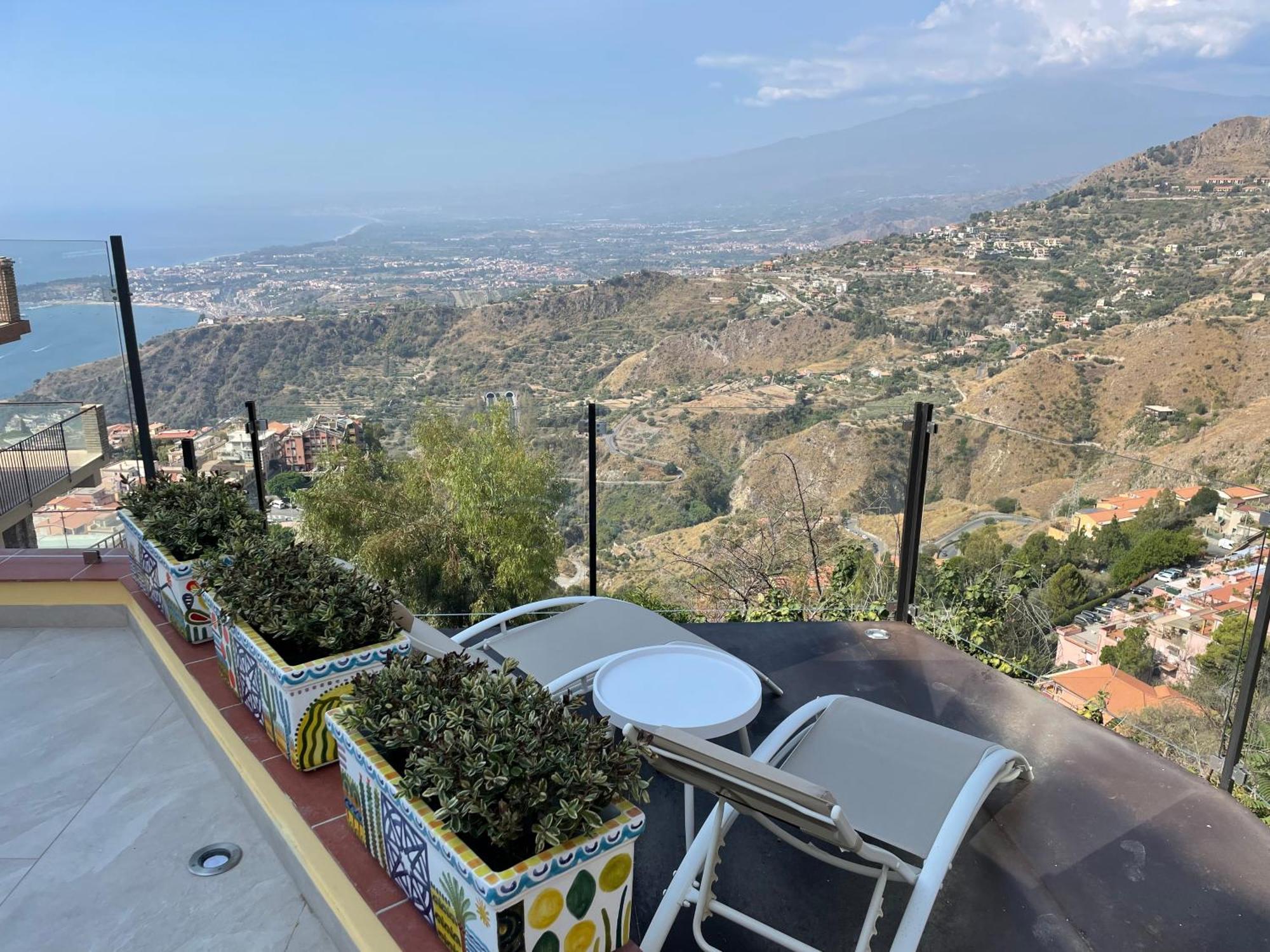 Villa Da Vinci Luxury Panoramic Apartments - Taormina Rooms Collection Zewnętrze zdjęcie