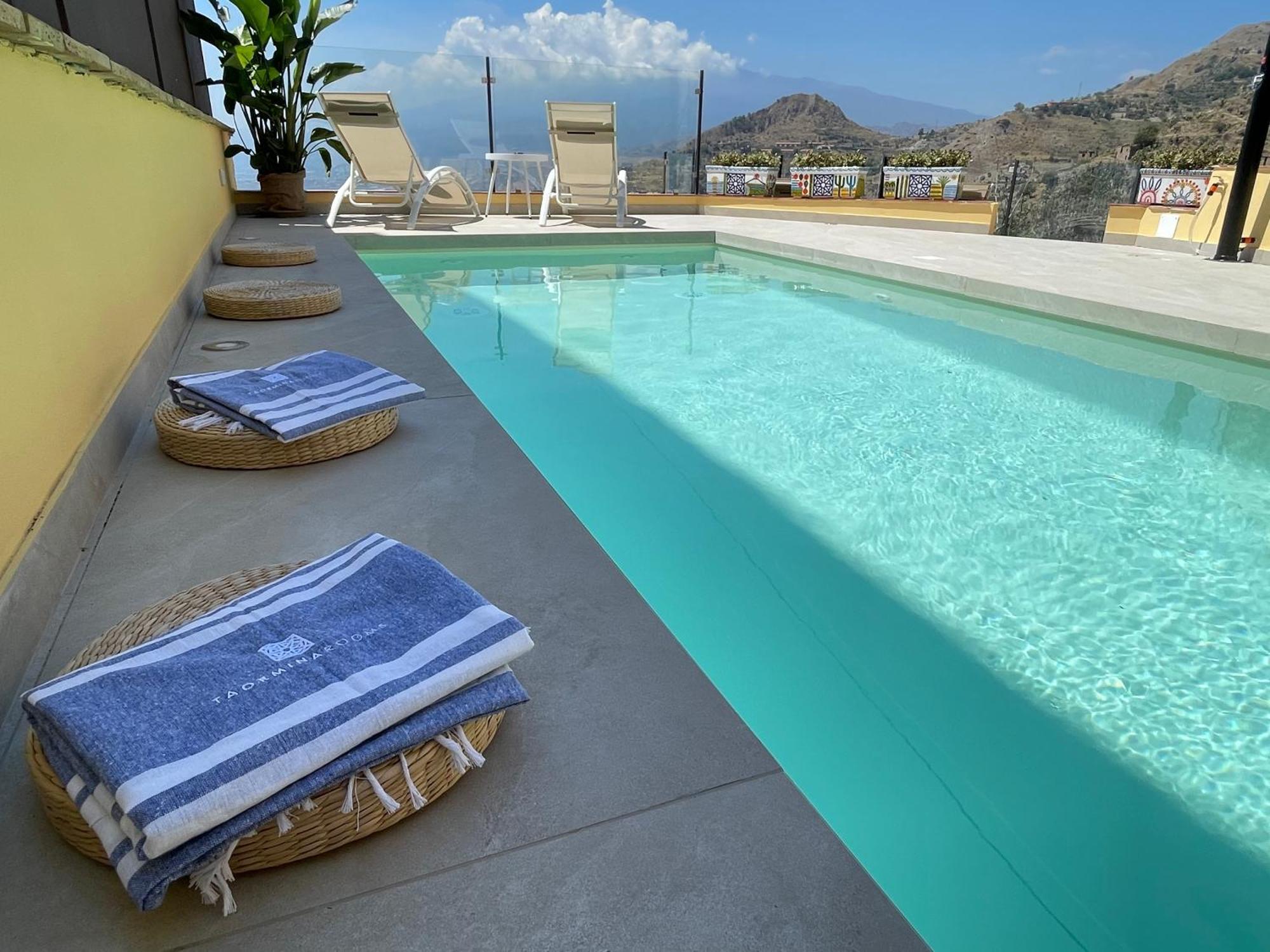 Villa Da Vinci Luxury Panoramic Apartments - Taormina Rooms Collection Zewnętrze zdjęcie