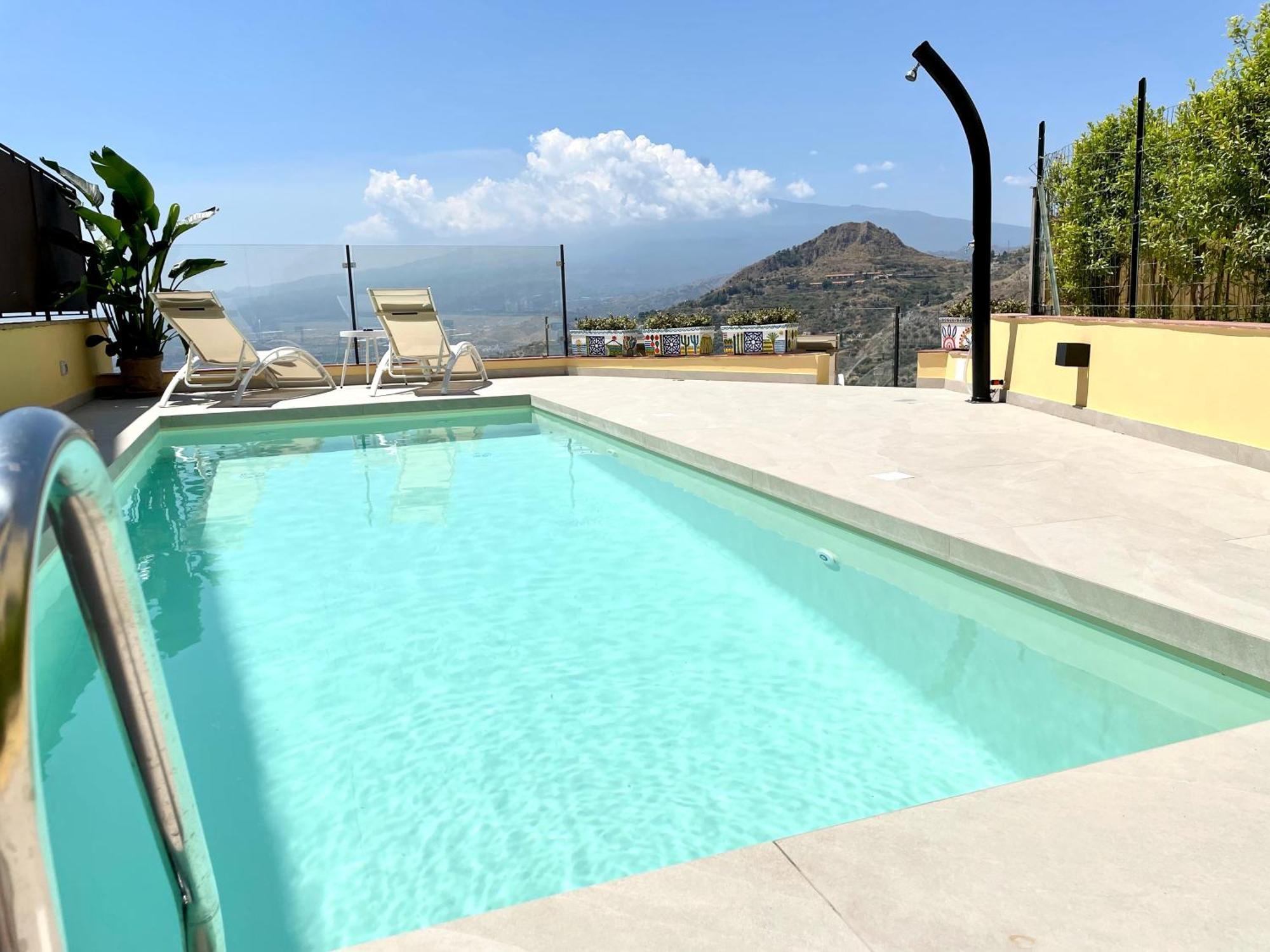 Villa Da Vinci Luxury Panoramic Apartments - Taormina Rooms Collection Zewnętrze zdjęcie