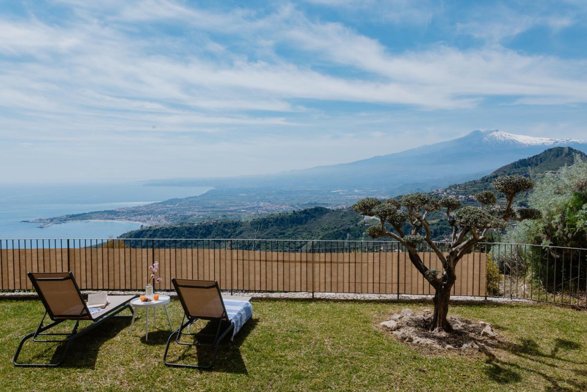Villa Da Vinci Luxury Panoramic Apartments - Taormina Rooms Collection Zewnętrze zdjęcie