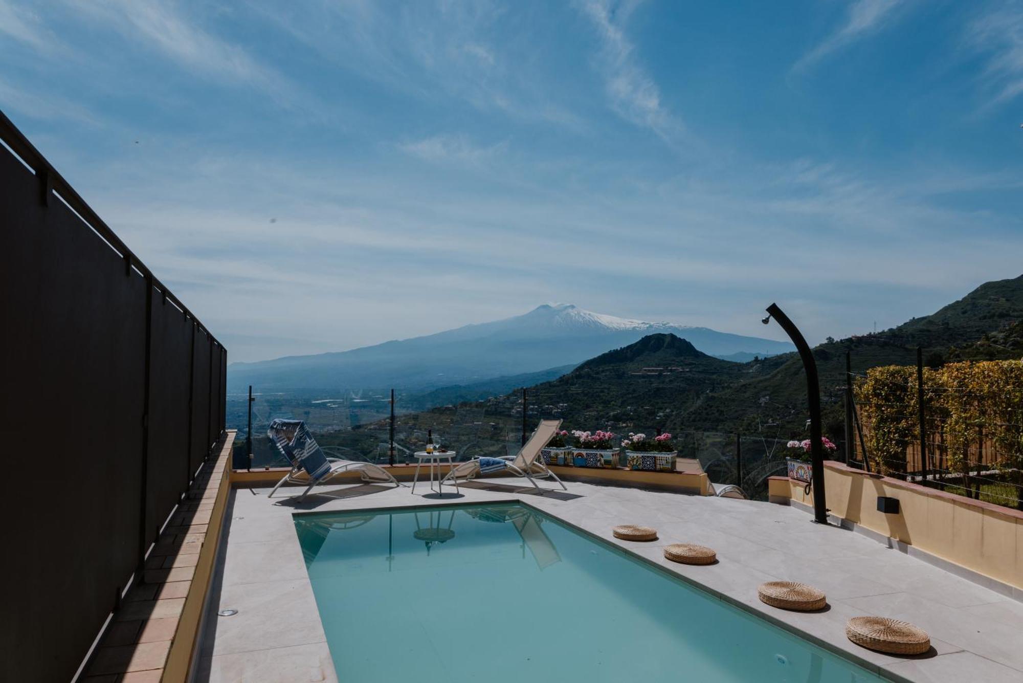 Villa Da Vinci Luxury Panoramic Apartments - Taormina Rooms Collection Zewnętrze zdjęcie